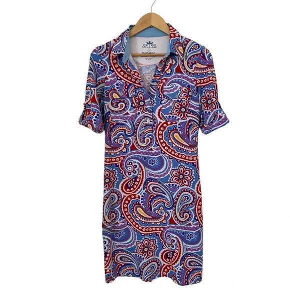 Peter Millar Element Wicking Womens 50+ UPF Stretch Dress - Picture 2 of 7